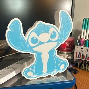 Blue and White Cartoon Character Light box made to order.